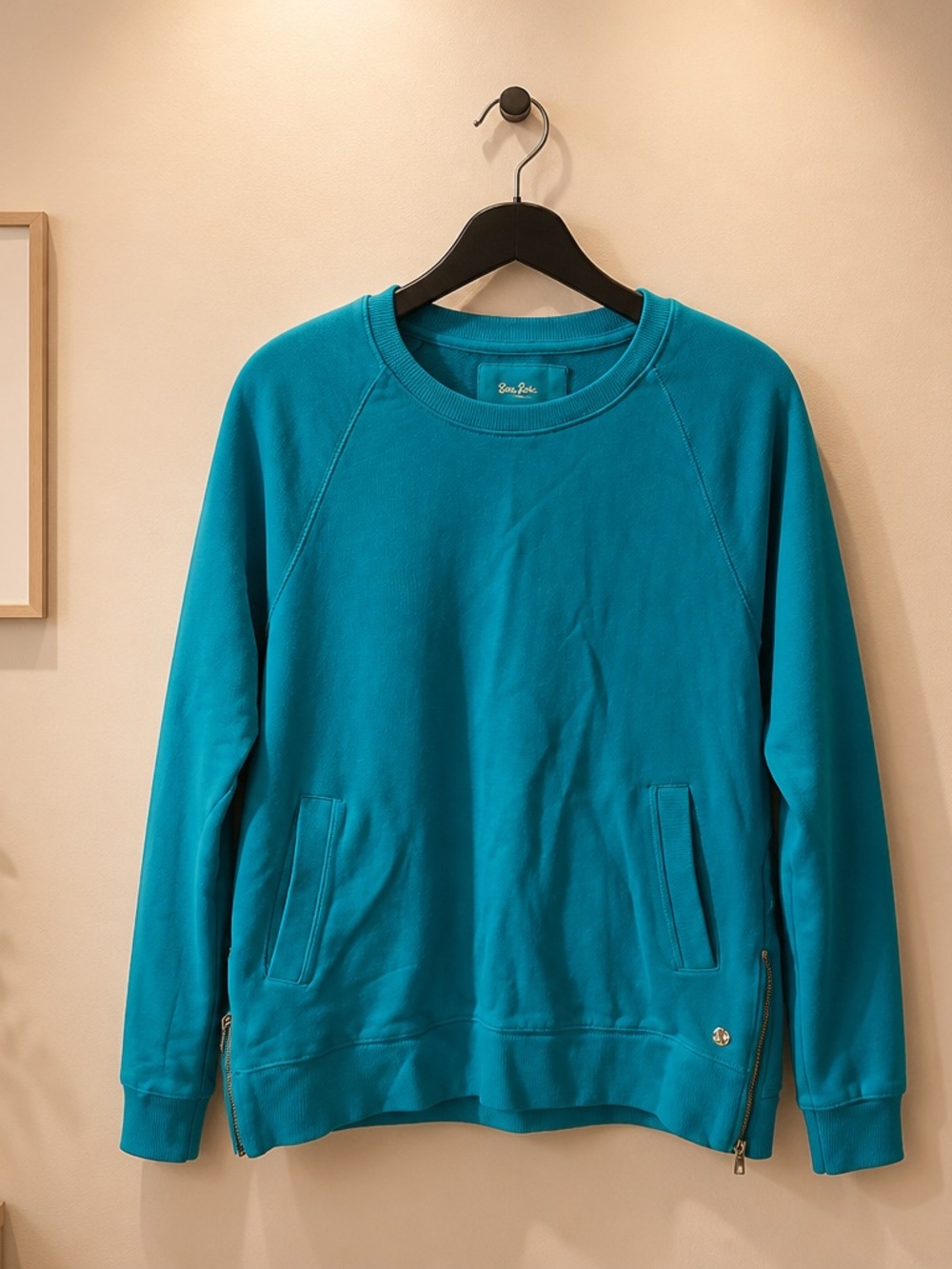 Lilly Pulitzer Teal Crewneck Sweatshirt